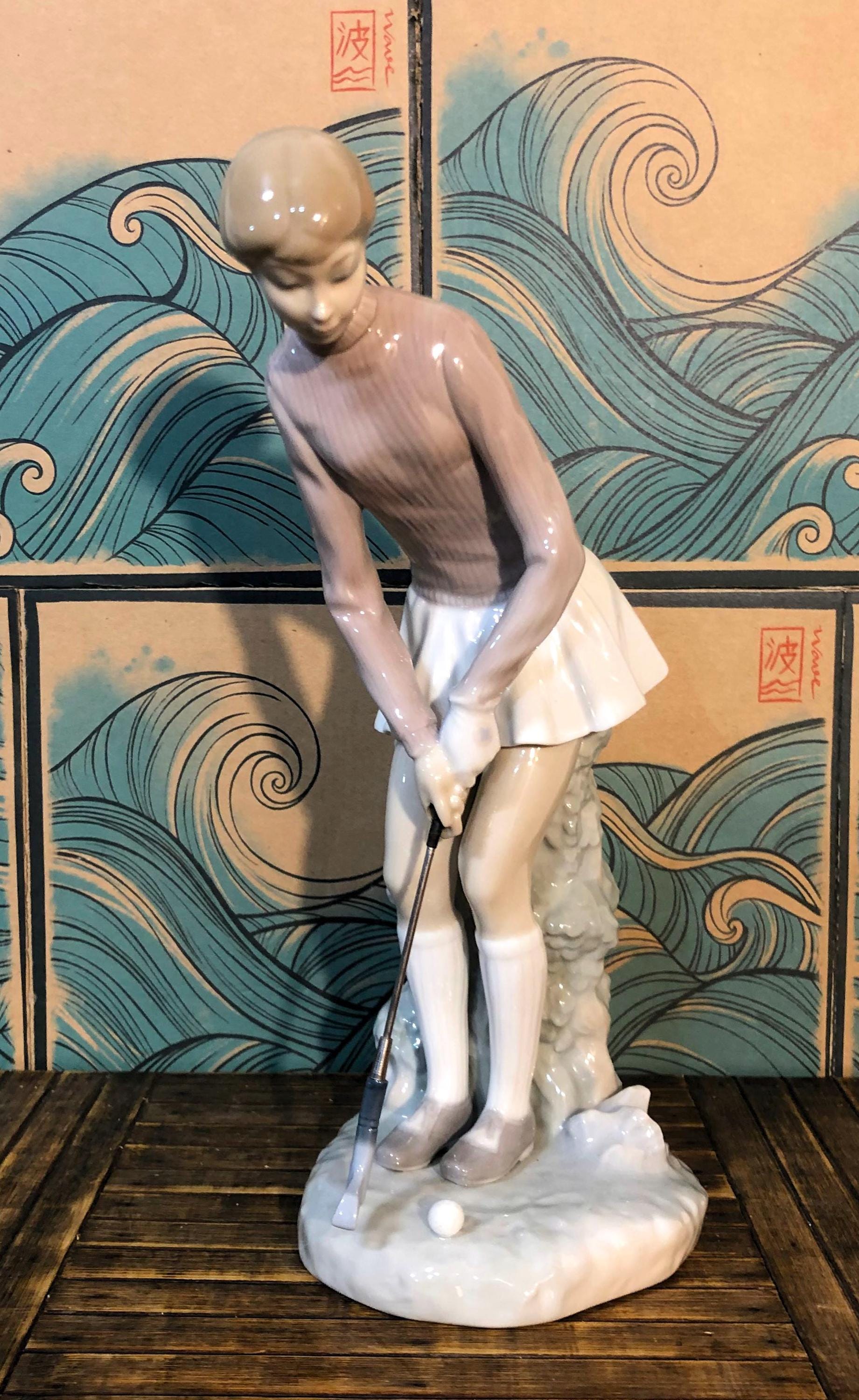 Lladro Lady Golfer - Etsy