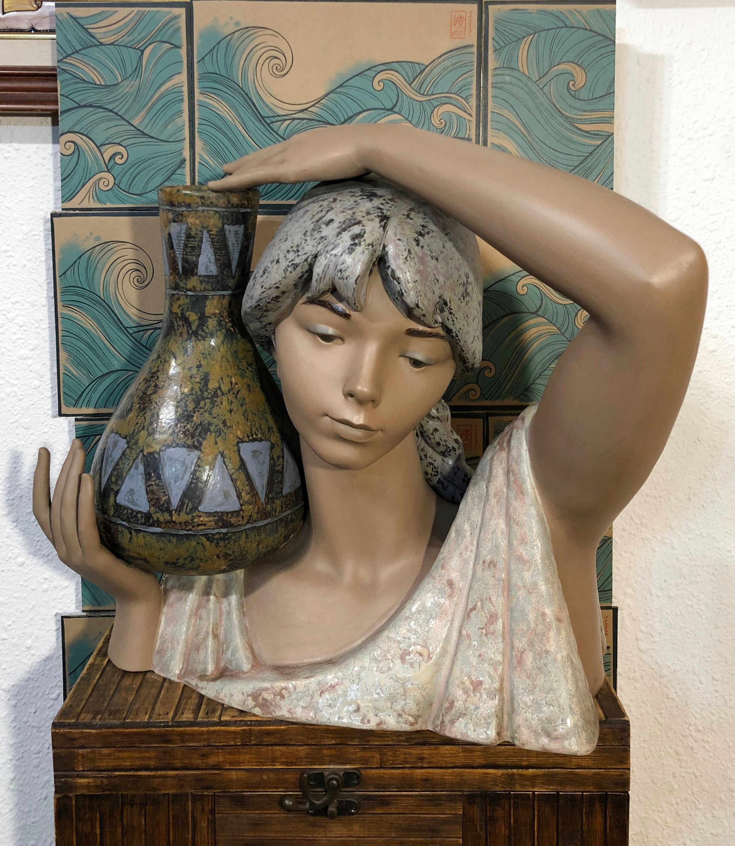 Lladro Figurines Water Girl - Etsy Norway