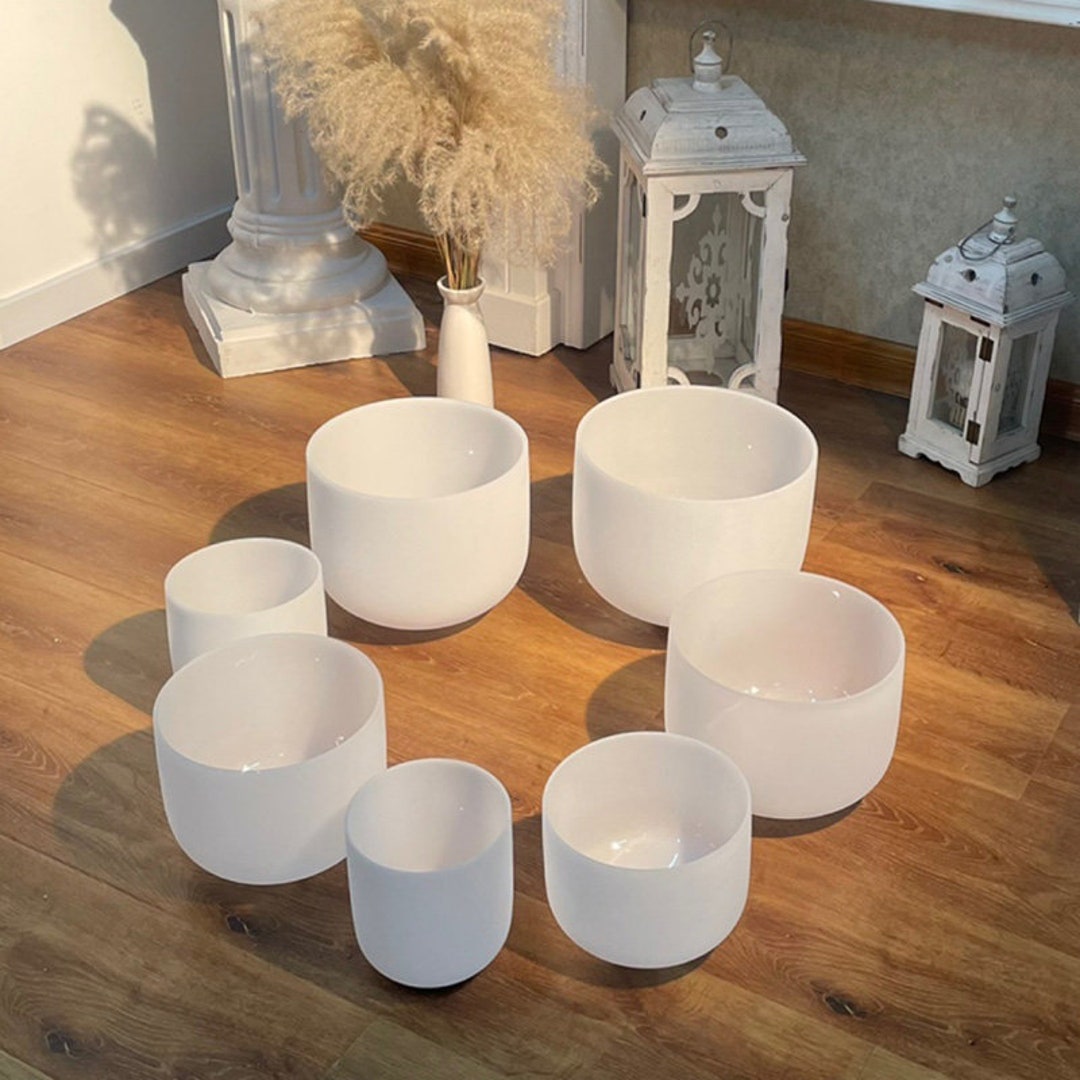 Crystal Singing Bowl Sets 432hz and 440hz Singing Bowl Etsy