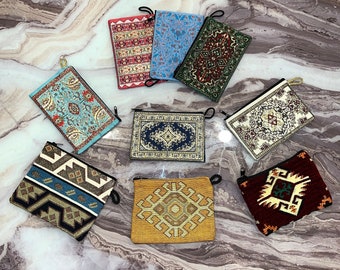 Oriental kilim purse/purse/coin bag/bag/purse/cosmetic bag/boho bag/ethno/wallet/clutch
