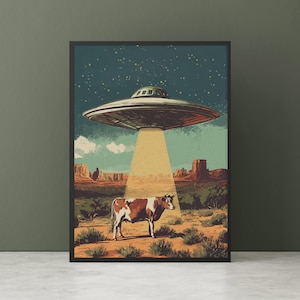 Ufo cow lamp - Etsy 日本