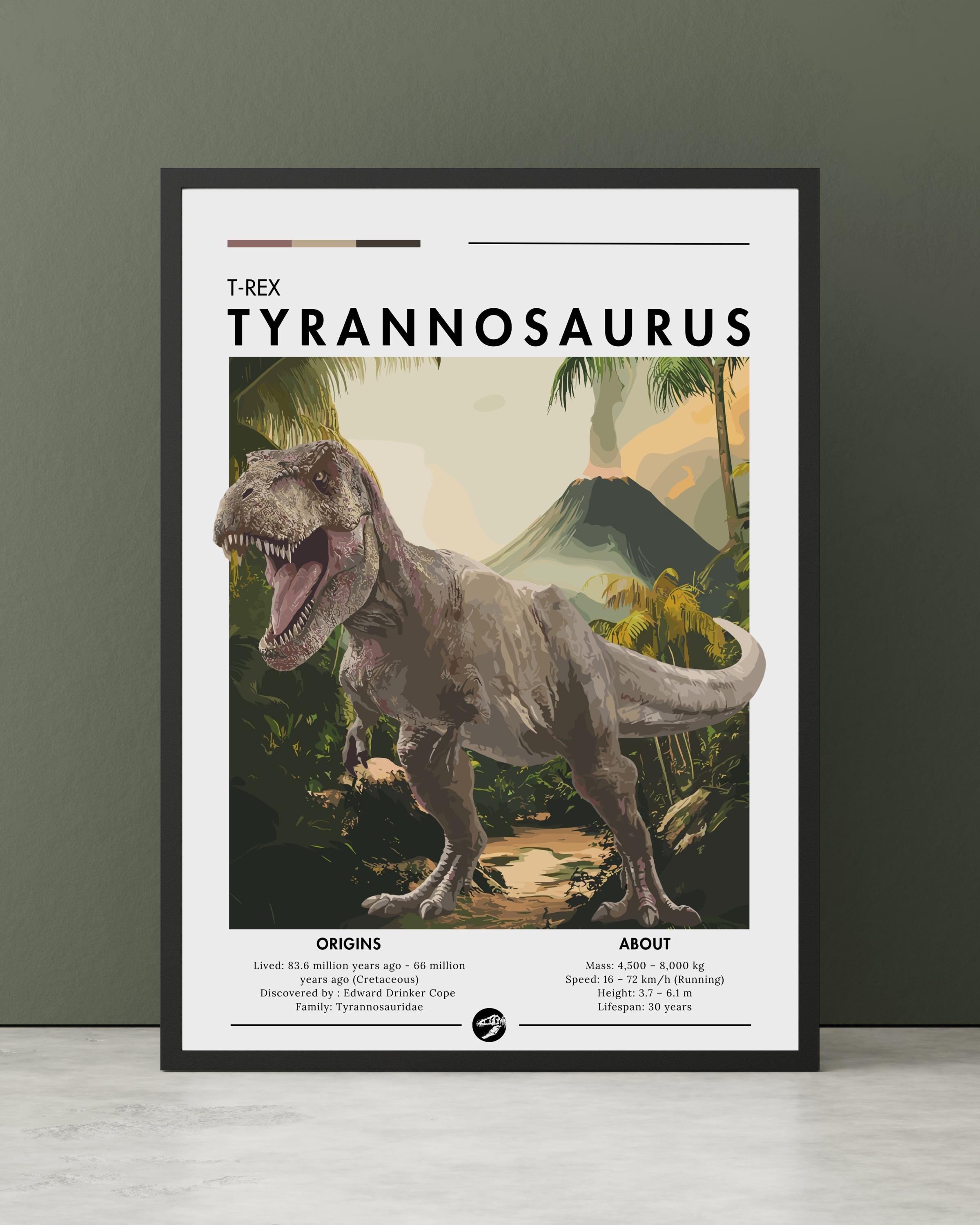 T.Rex T.レックス ティラノザウルス・レックス ポスター T.Rex T.レックス ティラノザウルス・レックス ポスター Amazon.co.jp