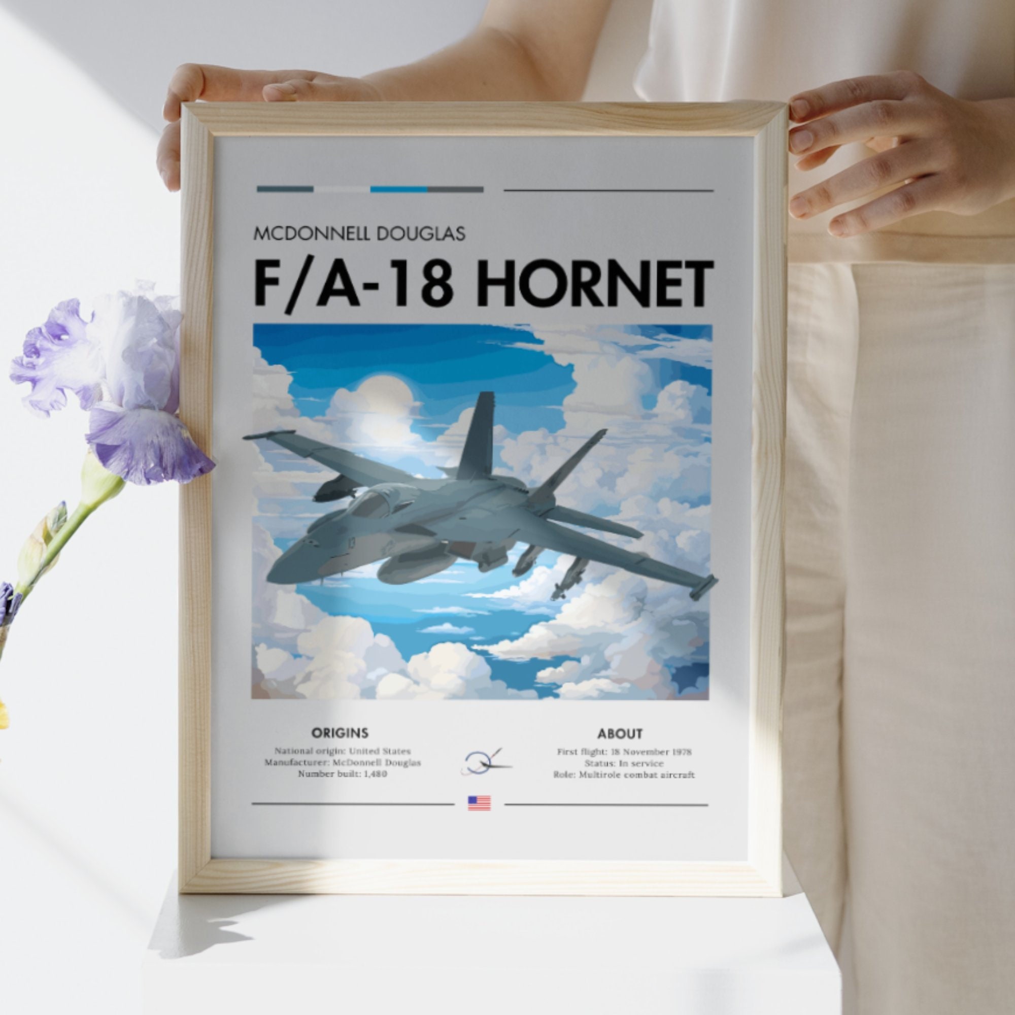 F/A-18 Hornet Print: Aviation Art, Fighter Jet Poster - Etsy Canada