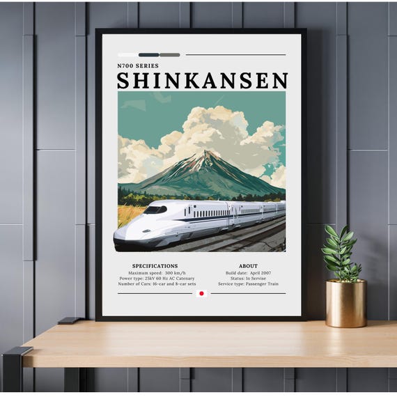 新幹線 アート作品 壁掛け用 Amazon.co.jp: アートポスター フレーム 装飾画 東北新幹線のはやぶさ
