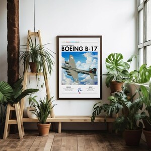Boeing B-17 Flying Fortress Poster