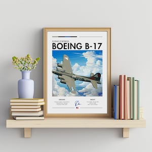 Boeing B-17 Flying Fortress Poster