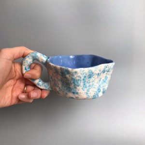 Handmade Ceramic Sauce Bowl, Kawaii Ceramic Coffee Cup, Ceramic Pottery Mug