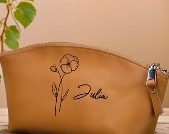 Personalized Makeup Bag, Personalized Cosmetic Bag, Personalized