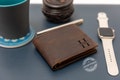 Personalized Leather RFID Wallet, Engraved Genuine Leather Custom Wallet, Anniversary Gift For Him, Men, Father, Dad, Husband, Boyfriend product logo