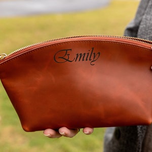 Personalized Makeup Bag Women, Custom Bridesmaid Gifts, Wedding Gift, Travel Toiletry Bag, Cosmetic Bag, Birthday Gift, Wedding Favors