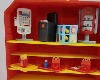 McDonald's Display for Happy Meal Toys, 3D Printed