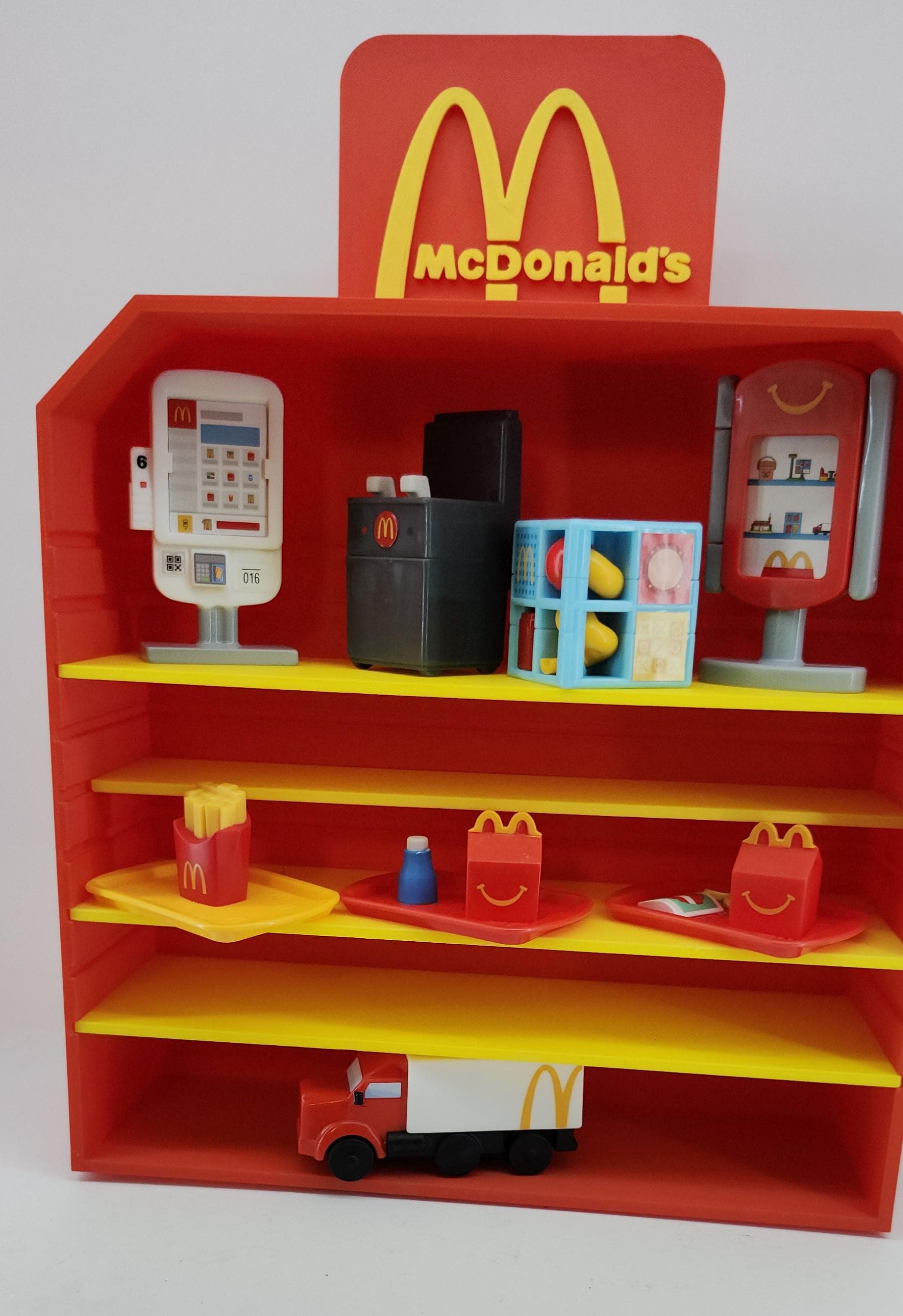 Mcdonald's Display for Happy Meal Toys, 3D Printed - Etsy