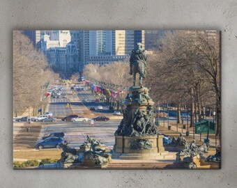 Philadelphia Skyline Canvas