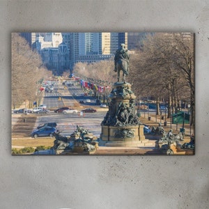 Philadelphia Skyline Canvas