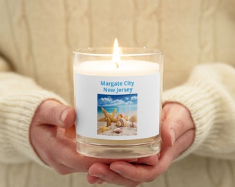 Margate City Glass jar soy wax candle