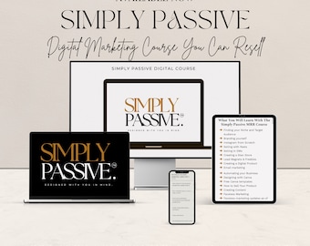 Corso completo di marketing digitale Simply Passive