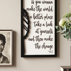 Michael Jackson Mirror - Etsy