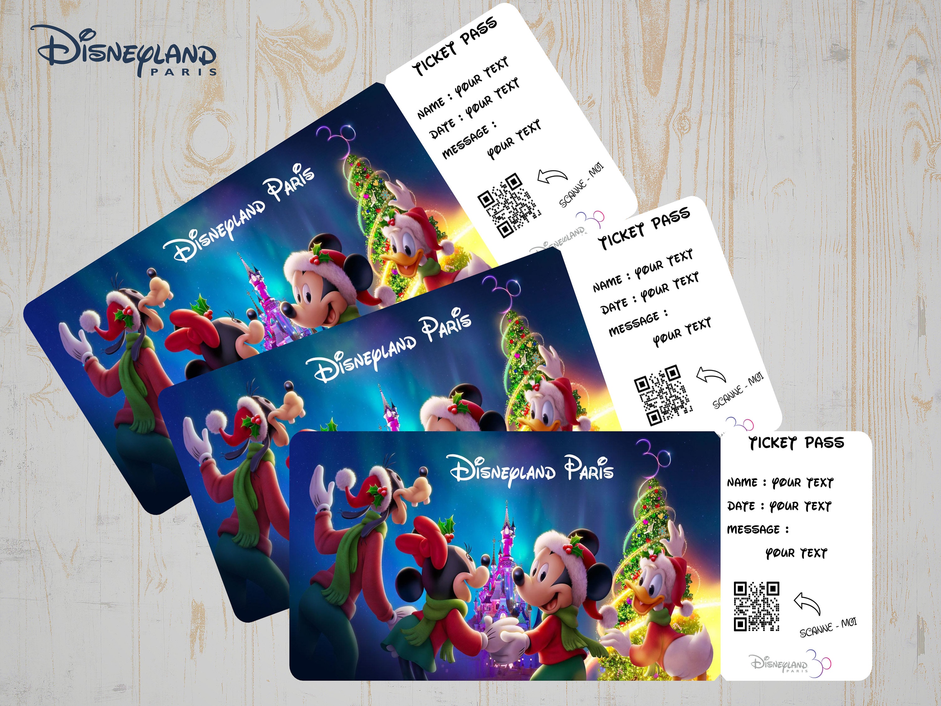Biglietto DisneyLand Parigi Etsy Italia