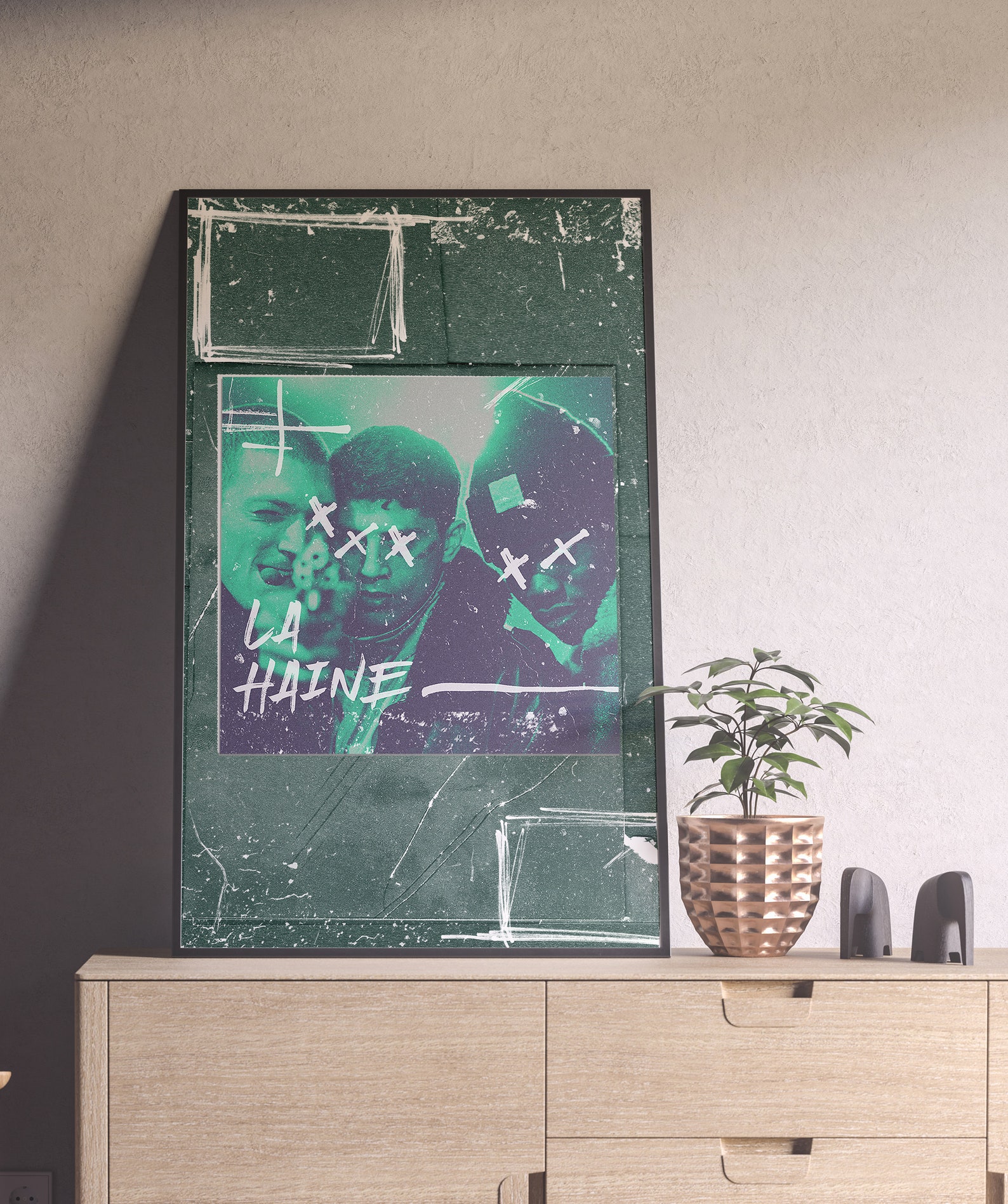 LA HAINE 1995 90s OFFICIAL ORIGINAL CINEMA FILM MOVIE PRINT PREMIUM POSTER | Australia