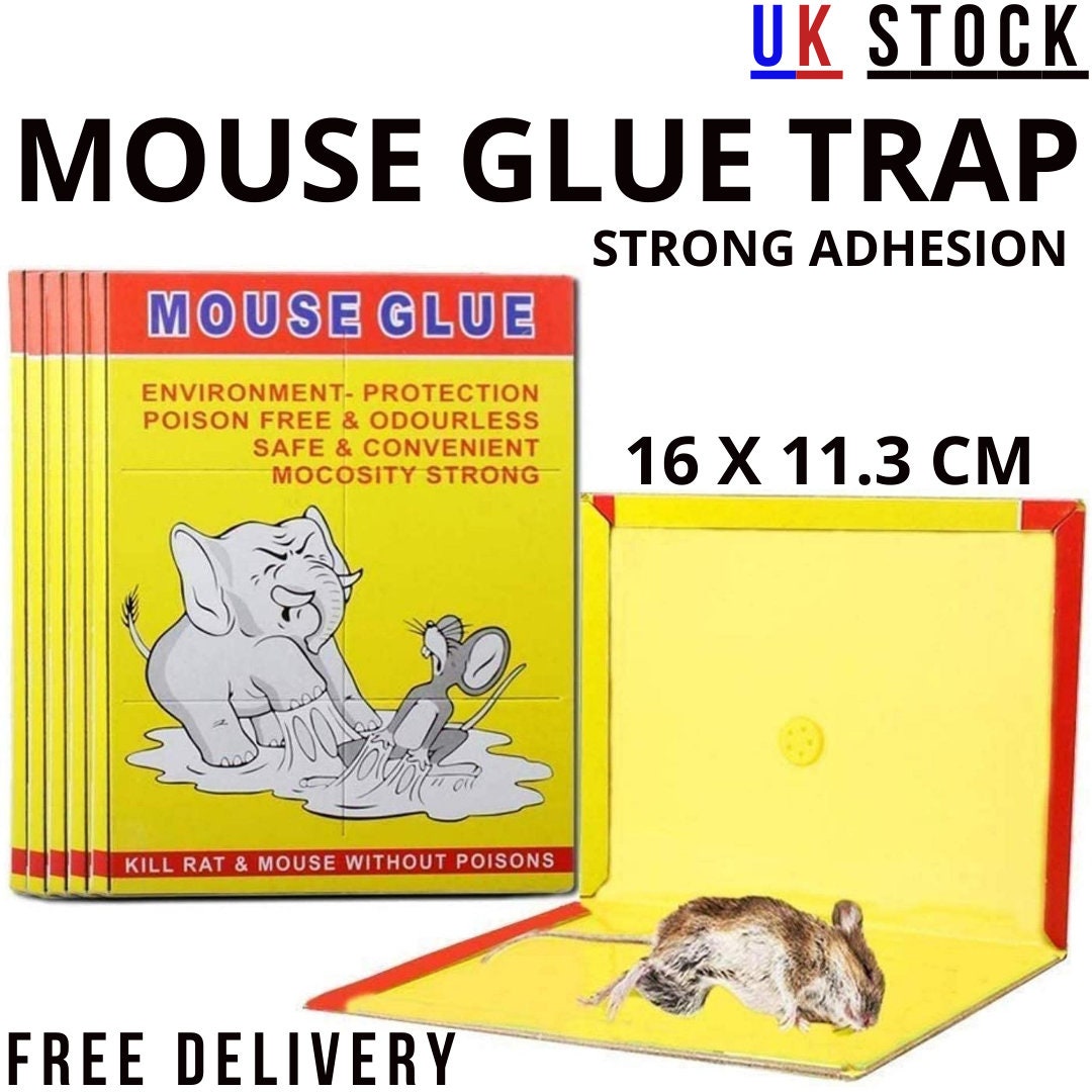 Mouse Rat Rodent Catcher Glue Sticky Pad Trap Strong Adhesion Etsy UK