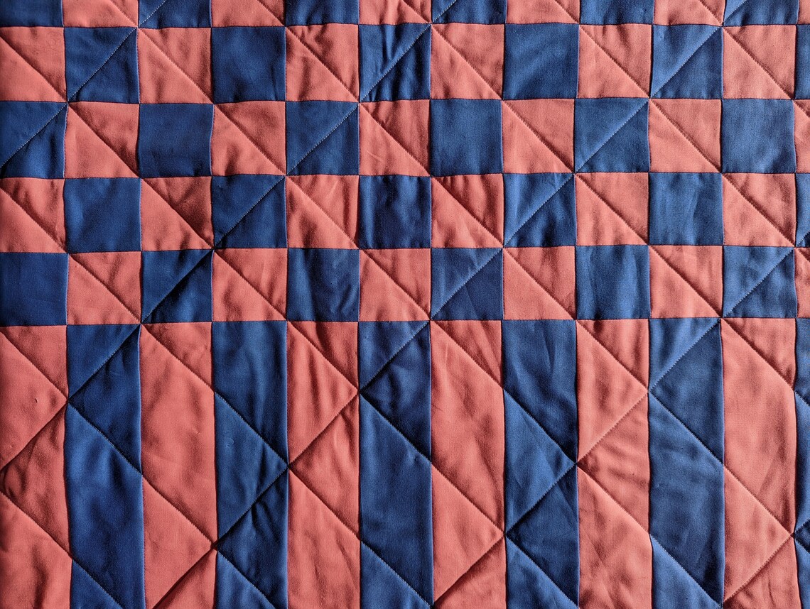 Checked Out Easy Baby Quilt Pattern PDF Instant Download Etsy