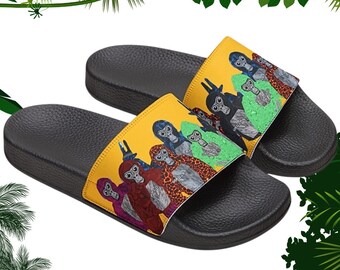 Gorilla Tag Inspired Youth Slide Sandals | Gorilla Tag Birthday | Gift for Young Gamer