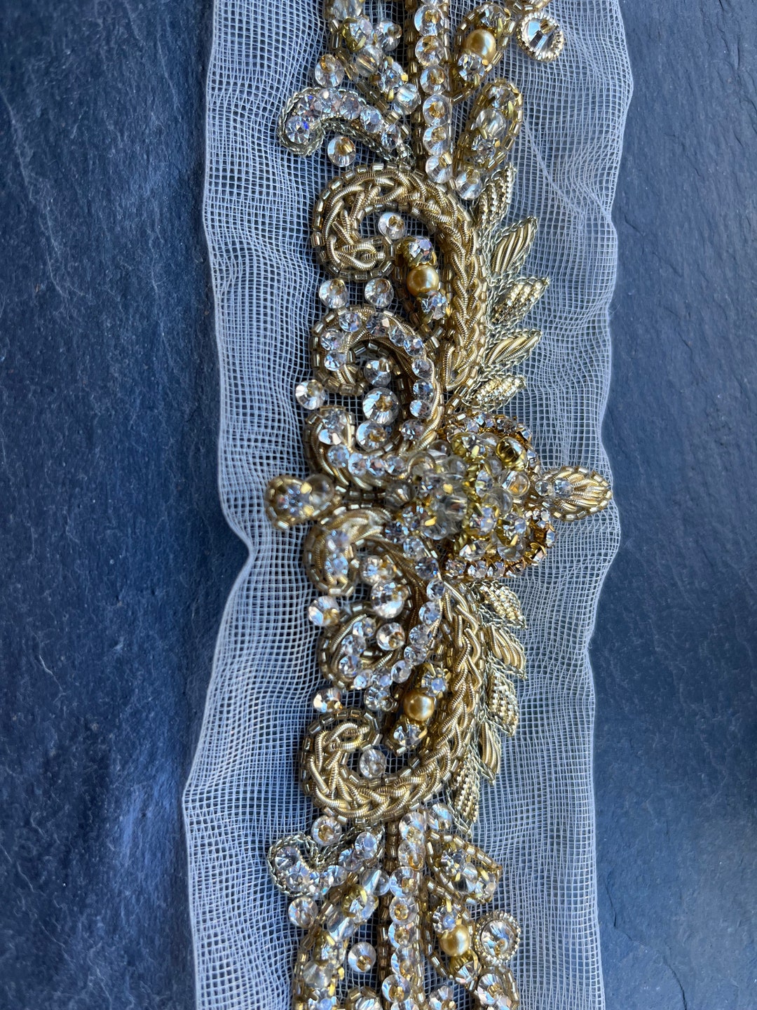 Gold Thread Regal Embroidery Trimming Etsy