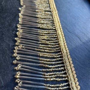 1920's Style Flappa Bead Fringe Trimming