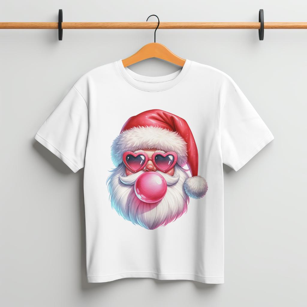 4 x 面白いサンタクロースバブルガム、男性と女性へのクリスマス