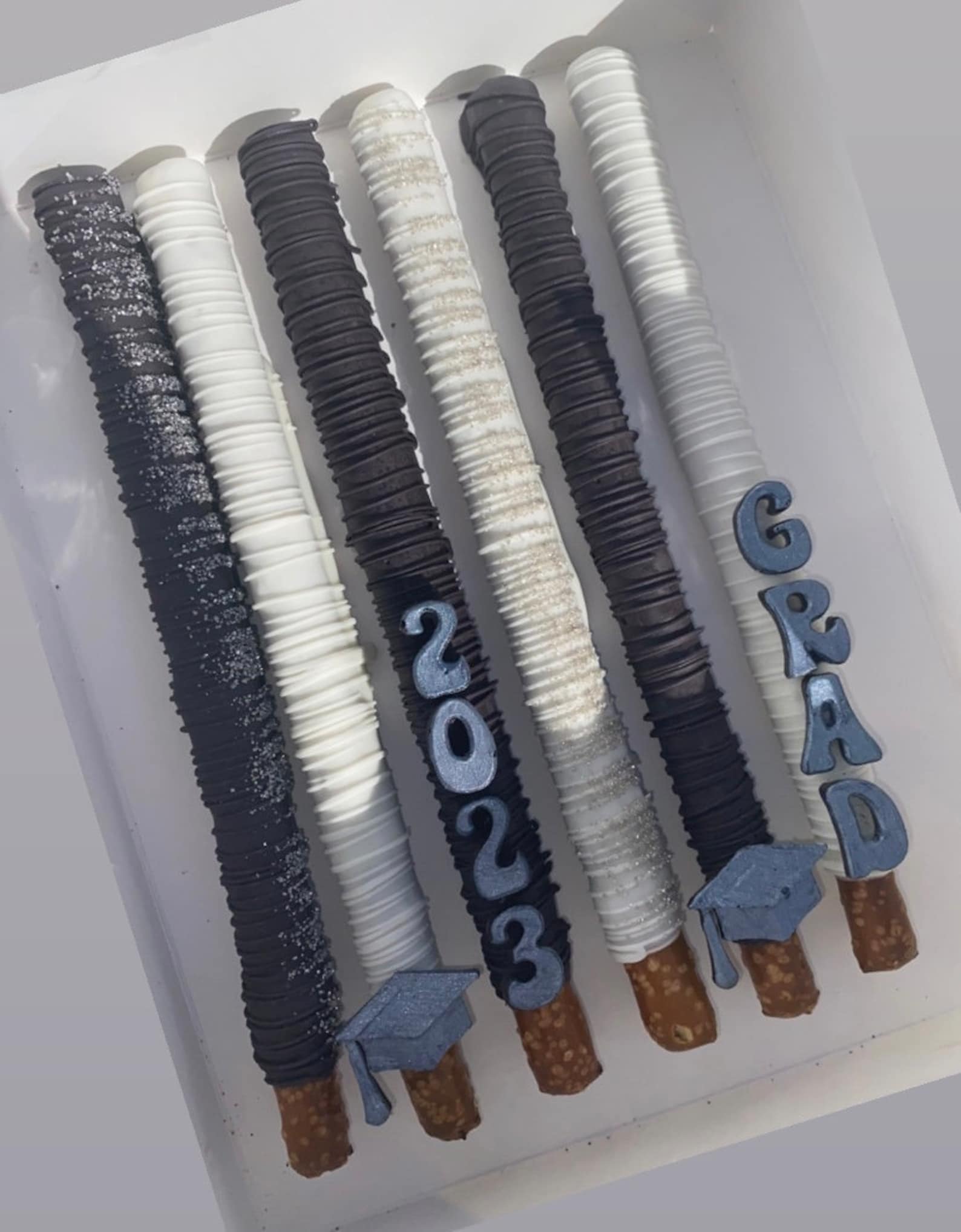 Chocolate Covered Pretzels Graduation Party Favors Graduation Gifts