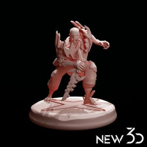 League of Legends Project Pyke Figurine – 3D Printed Cyber Assassin Collectible for Gamers