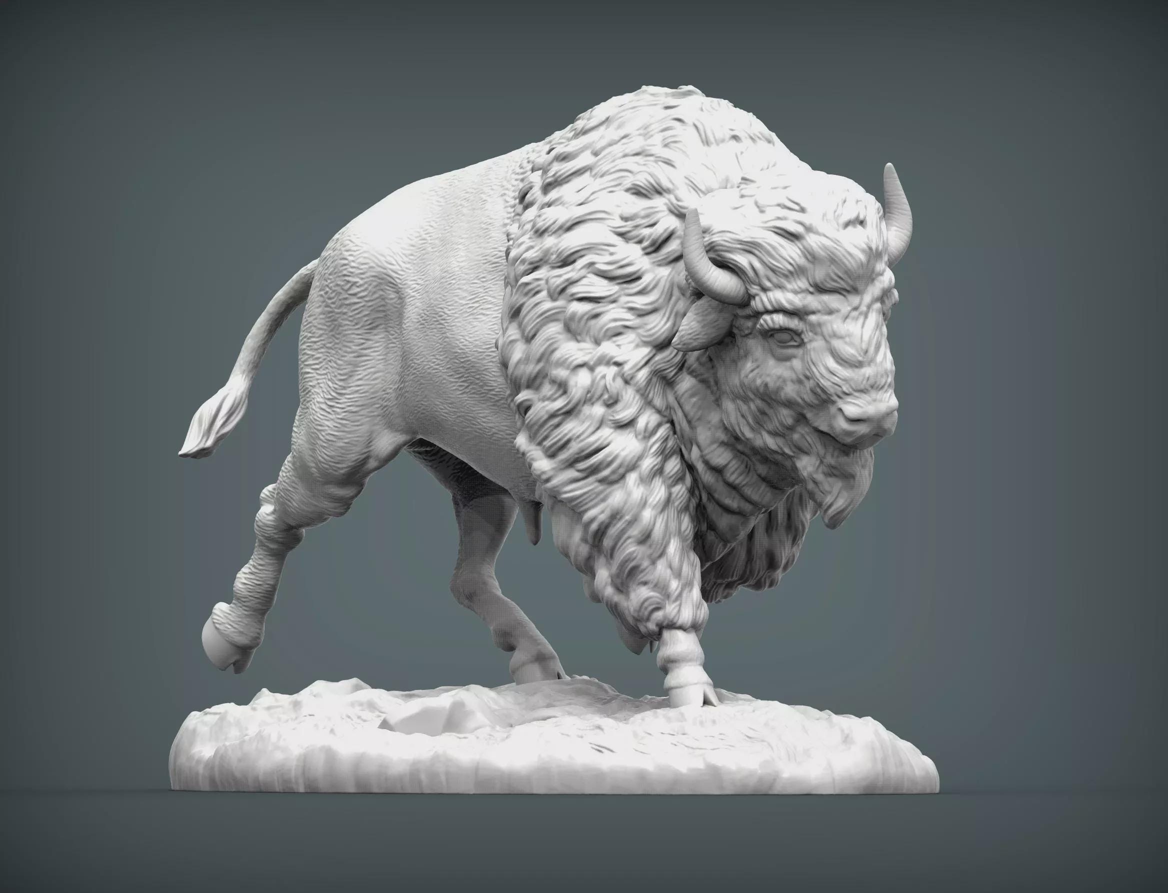 Bison statue - Etsy 日本