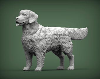 ミニチュアゴールデンレトリバー犬。彫像おもちゃモデル。 - Etsy 日本