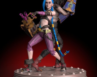 手作りのKindred League of Legendsフィギュア、Sprite Blossom像