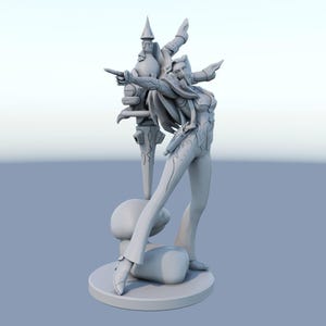 Figurine Renata de League of Legends - Impression 3D pour votre paradis du jeu