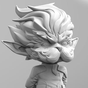League of Legends HEIMERDINGER - ARCANE Figurine - 3D Printed ...