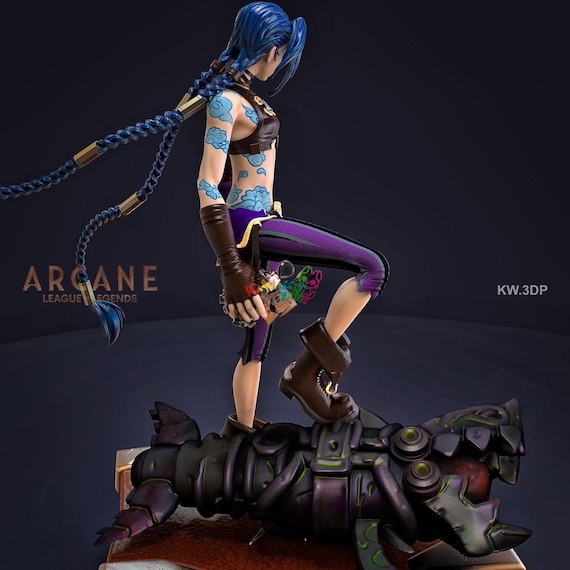 ARCANE League of Legends VALORANT フィギュア Arcane - Jinx - League of Legends Series 4 (#26) (Pure Arts