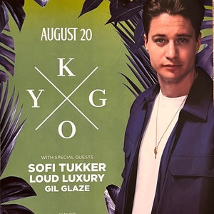 KYGO a Ushuaia 20 agosto Manifesto ufficiale