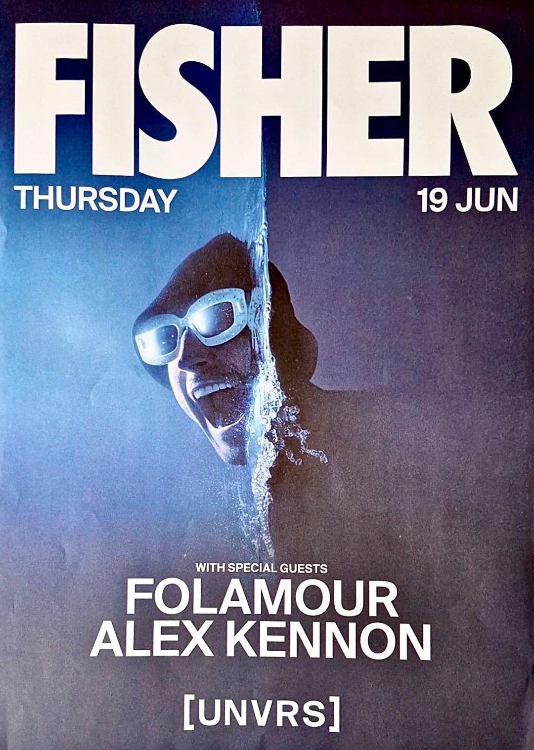 フィッシャー氏、UNVRS 2025 6月19日公式ポスター - Etsy 日本