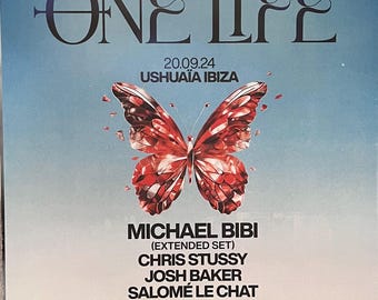 One Life Michael Bibi at Ushuaia September 20 2024 Official Poster