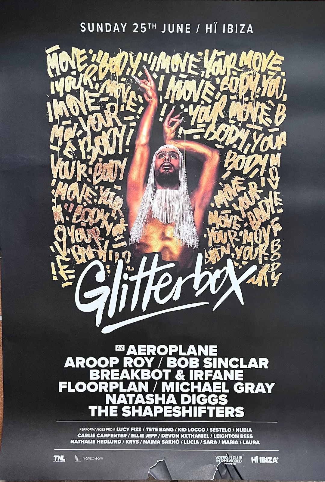 Glitterbox at Hi Ibiza June 25 Official Poster - Etsy UK