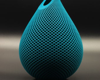 Modern vase in 24 possible colors