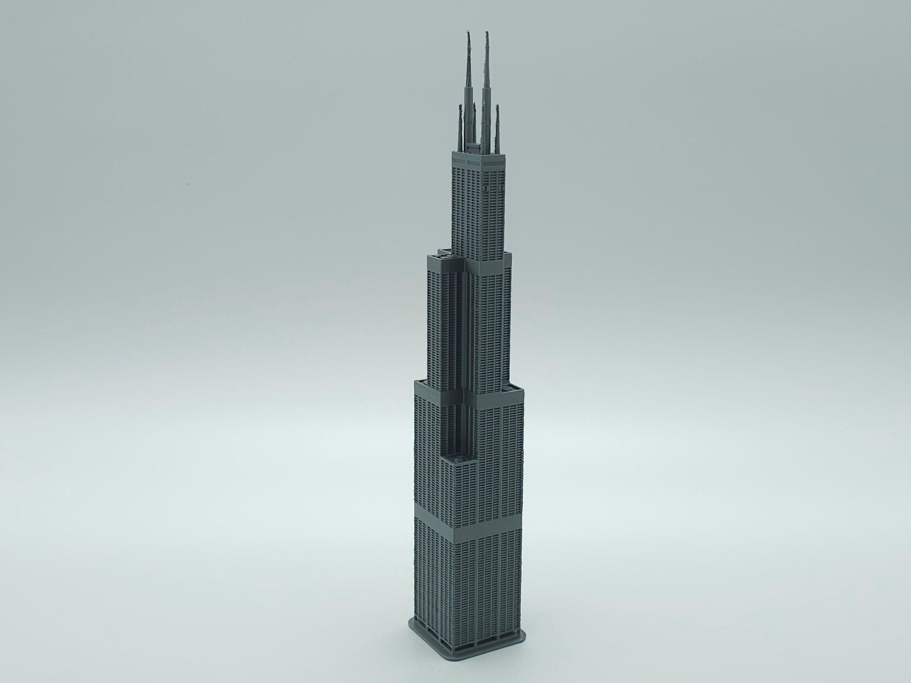 Willis Sears Tower Model - Distinctive Chicago Skyscraper Willis Sears Tower Model - Distinctive Chicago Skyscraper