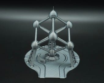 Atomium - Lieu emblématique de Bruxelles, Belgique - Pièce de décoration moderne - Modèle imprimé 3D