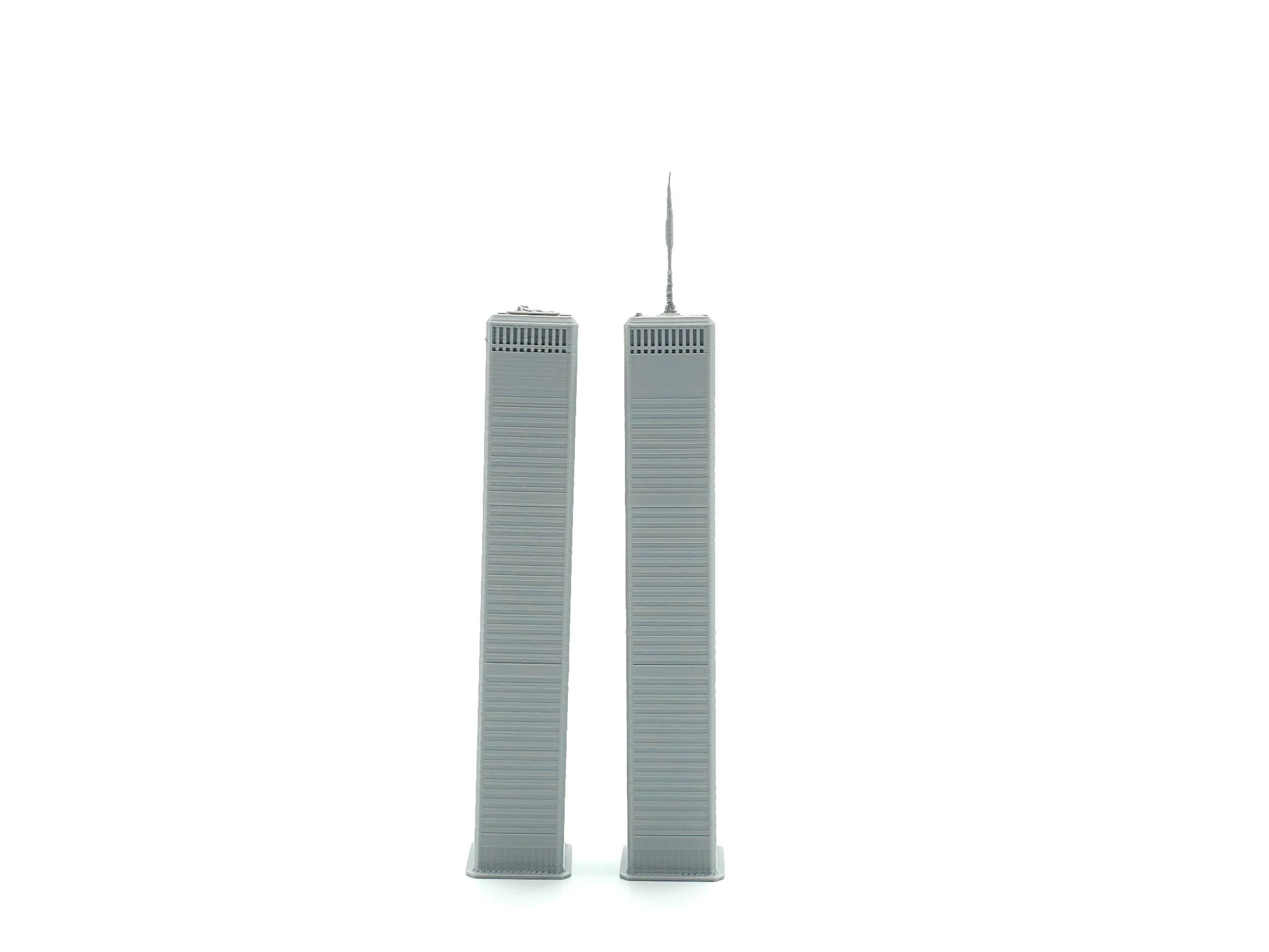Twin Towers World Trade Center Model – 3D Printed New York