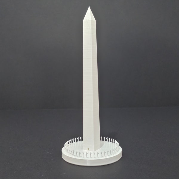 Washington Monument - A Tribute to American Legacy in Miniature Form - 3D Printed