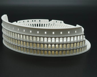 Colosseum | Roman | High Detail | 3D Printed Model | Unique Home Decor & Teaching Tool
