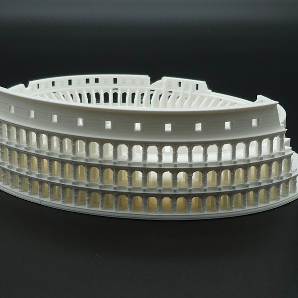 Colosseum | Roman | High Detail | 3D Printed Model | Unique Home Decor & Teaching Tool