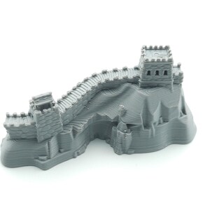 Great Wall of China Model - Iconic Chinese Landmark - Distinctive Decor Piece - 3D Printed