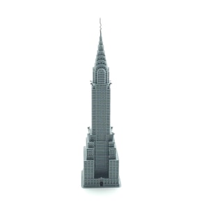 Chrysler Building - Stunning Miniature of New York&#39;s Art Deco Gem - 3D Printed